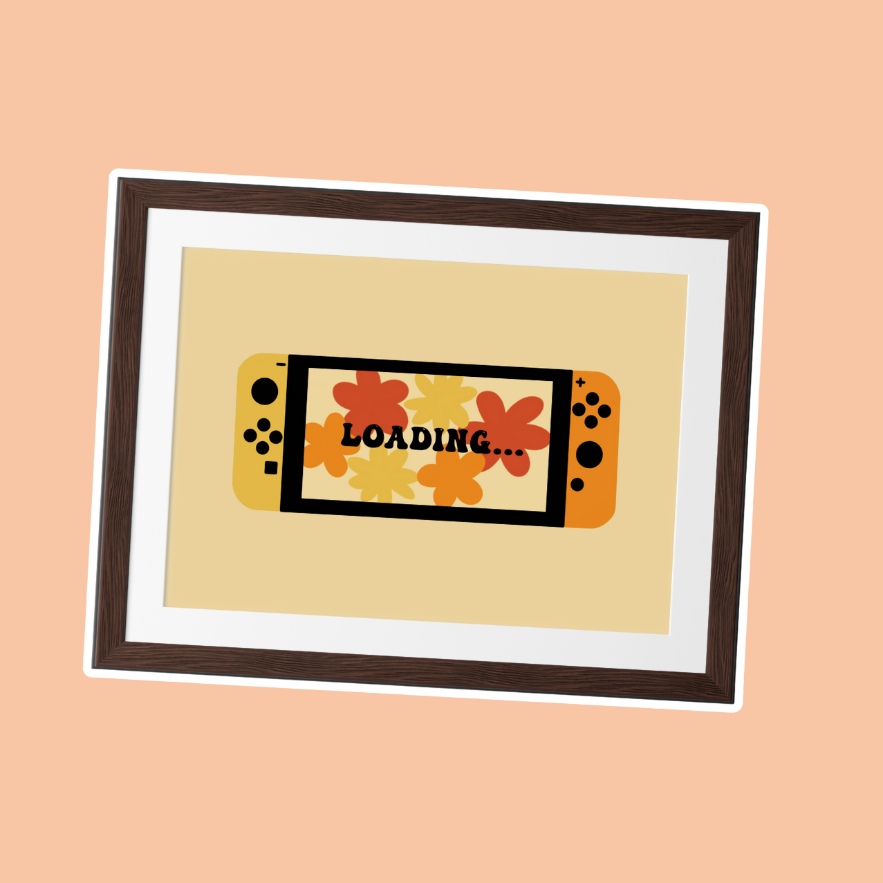 Switch A5 Print ☆ Loading Cosy Vibes