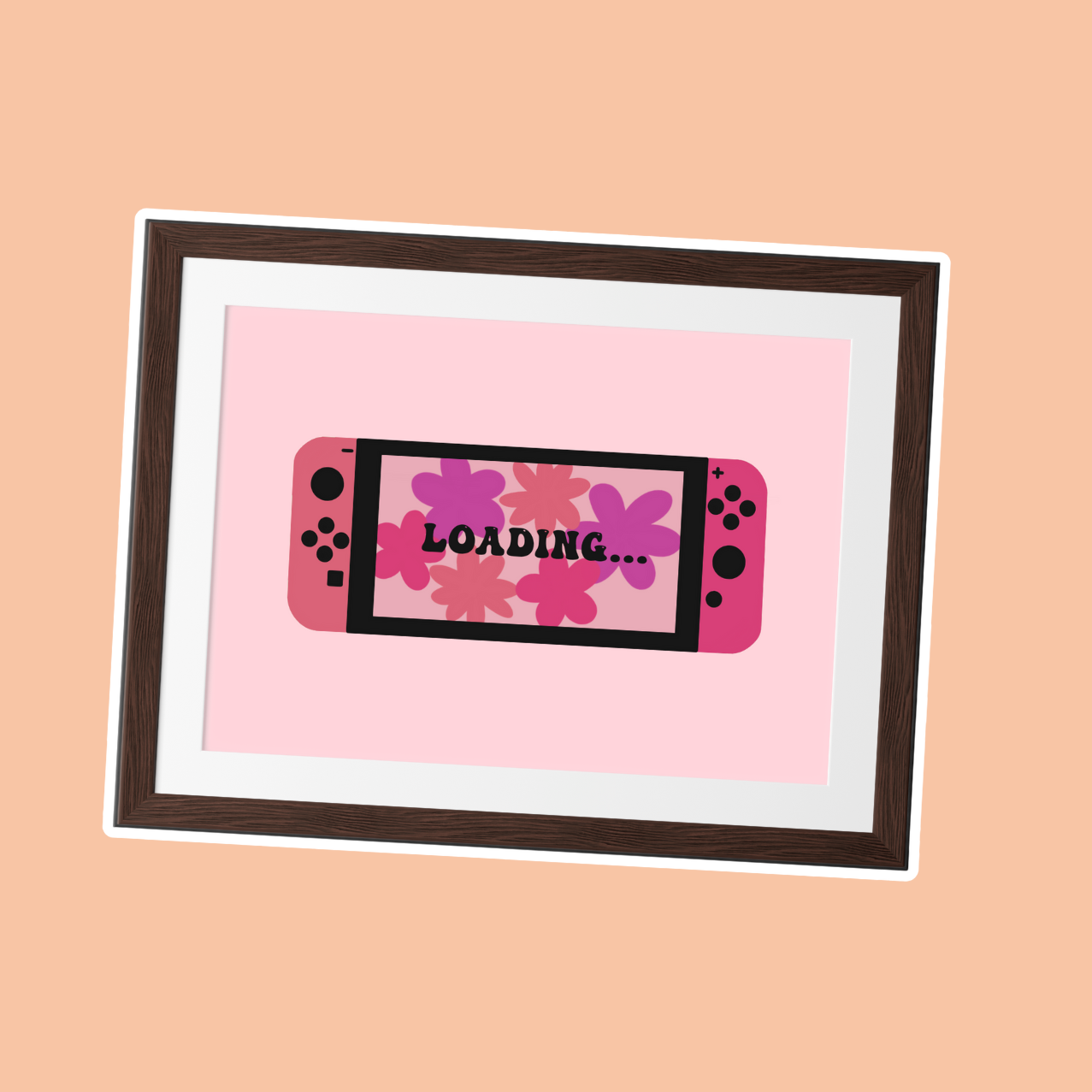 Switch A5 Print ☆ Loading Cosy Vibes