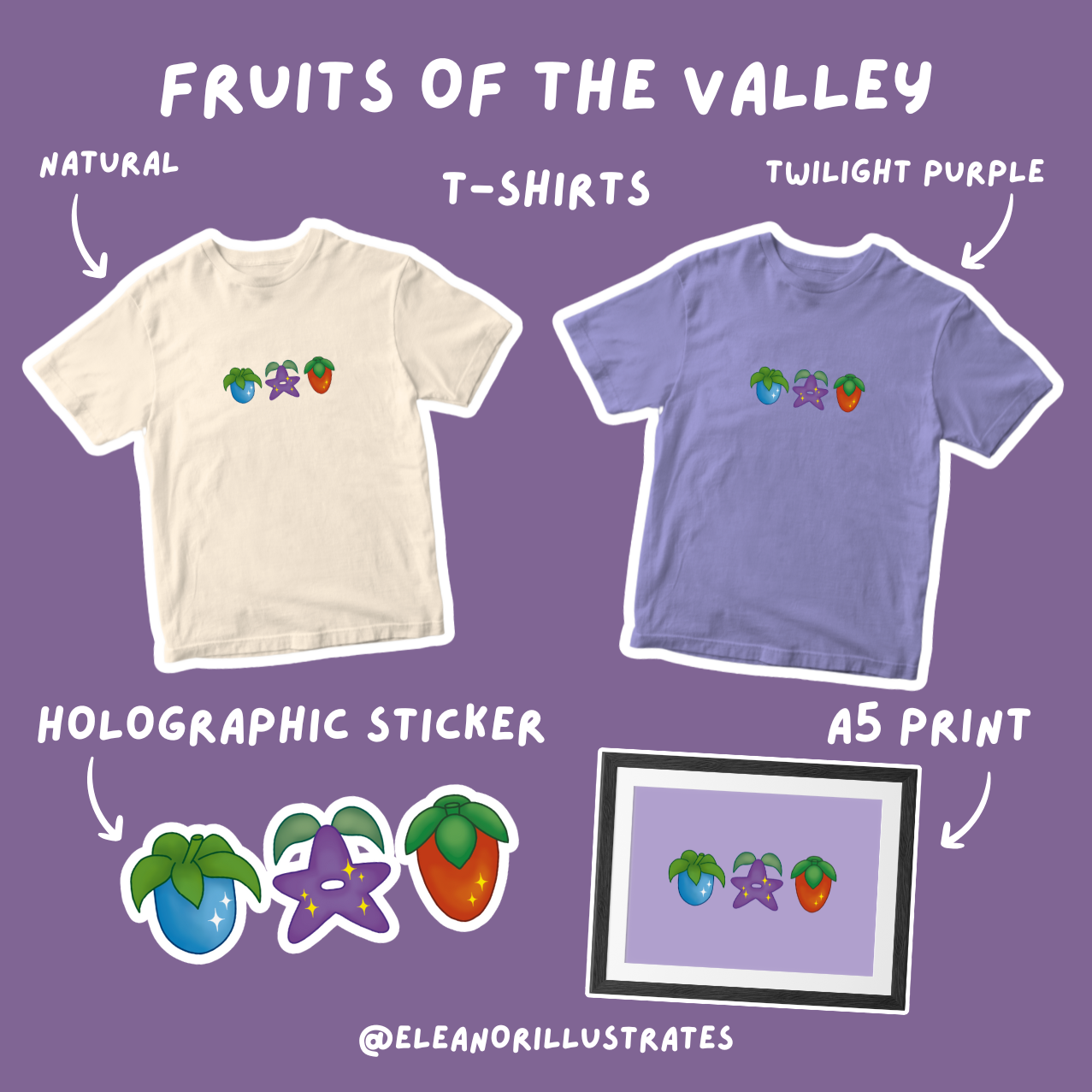 Fruits of the Valley A5 Print ☆ Stardew Valley