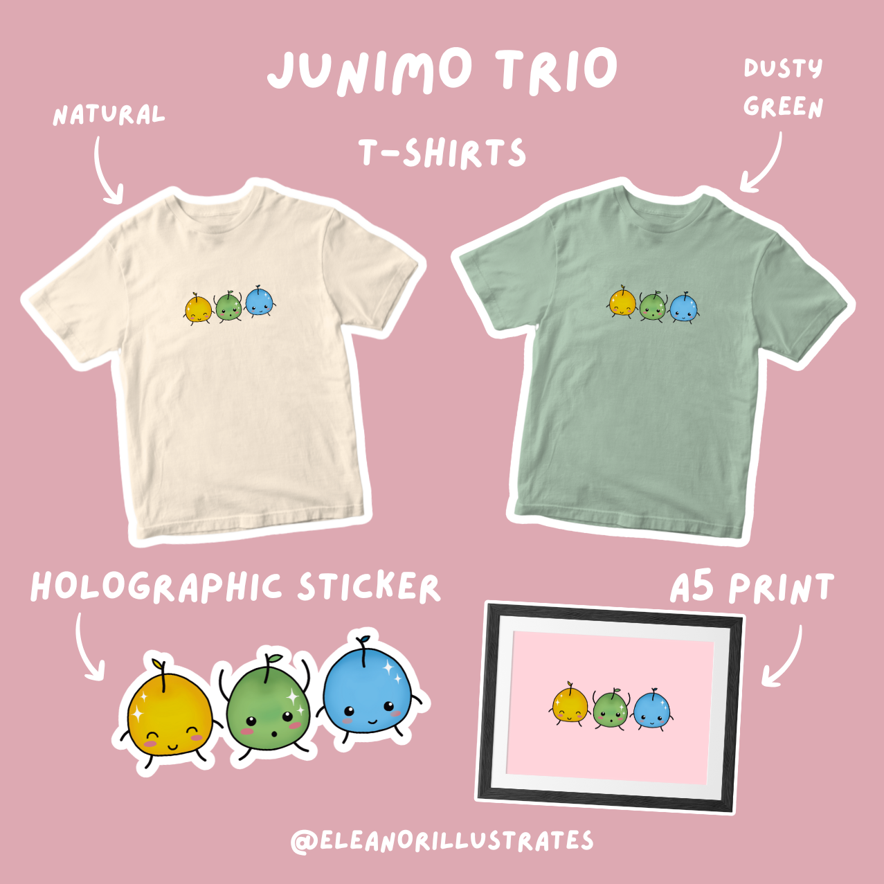 Junimo Trio A5 Print ☆ Stardew Valley